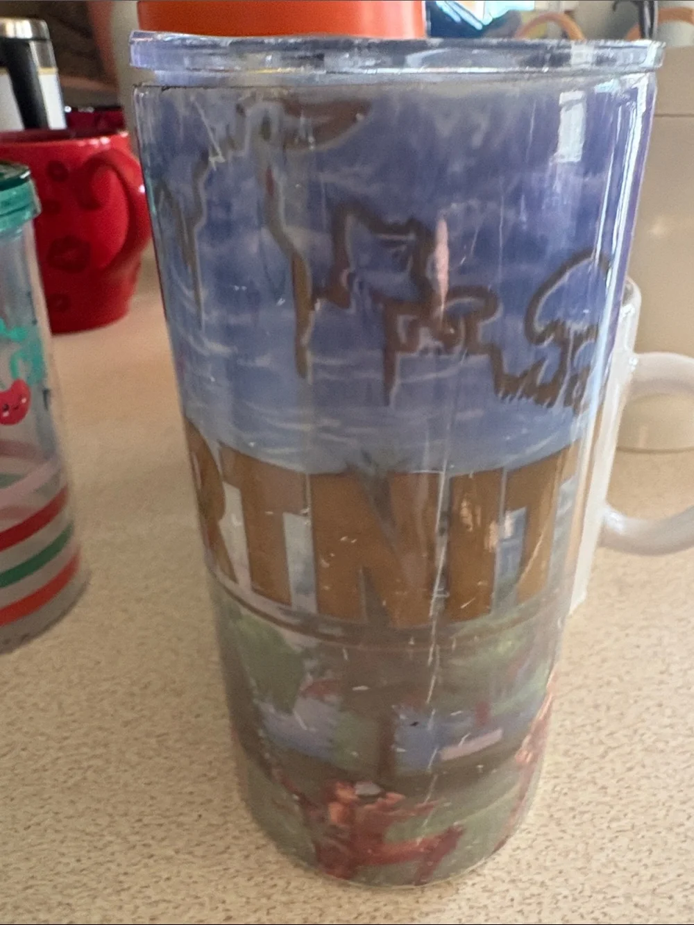 Fortnite Themed Decorative Cup - Blue, Gold, Green, orange for anyone